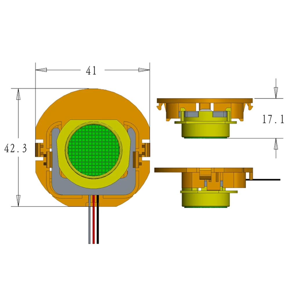 Sensor de peso de celda de carga de 50kg, medidor de tensión de medio puente, Sensor de pesaje de báscula de cuerpo humano para Arduino