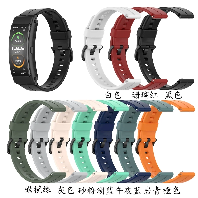 Silicone Waterproof Bracelet Durable Suitable for B3 B6 TW2T35400 TW2T35900 Fashionable Band Belt Anti-scratch Wristband