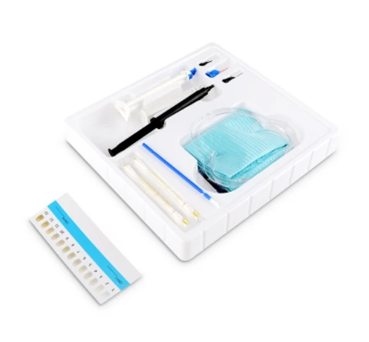 Professional Teeth Whitening Dual Barrier Kit  35% HP Syringe Clinic kit Bleaching Gel for Clinic K09