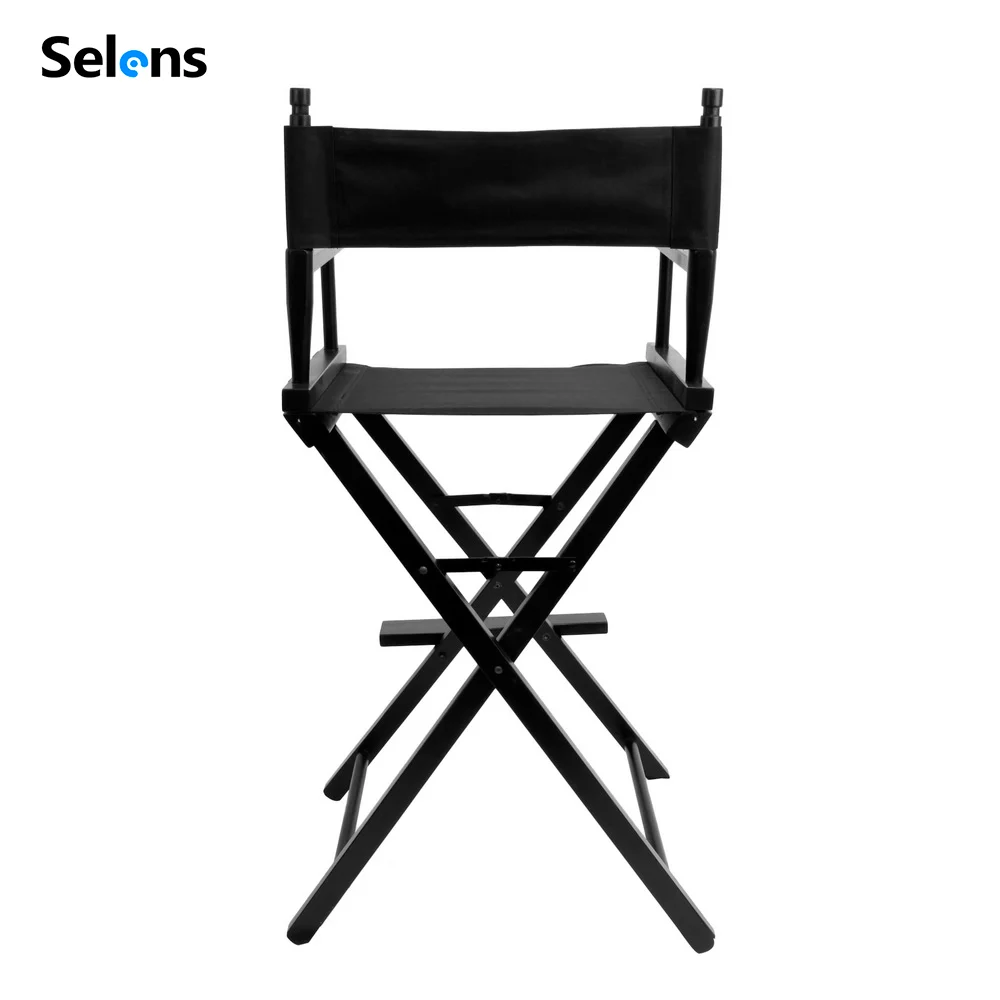 

Selens 90/118cm Artist Director Chair Foldable Outdoor Furniture Photography Accessorice Portable Folding Director Makeup Chair