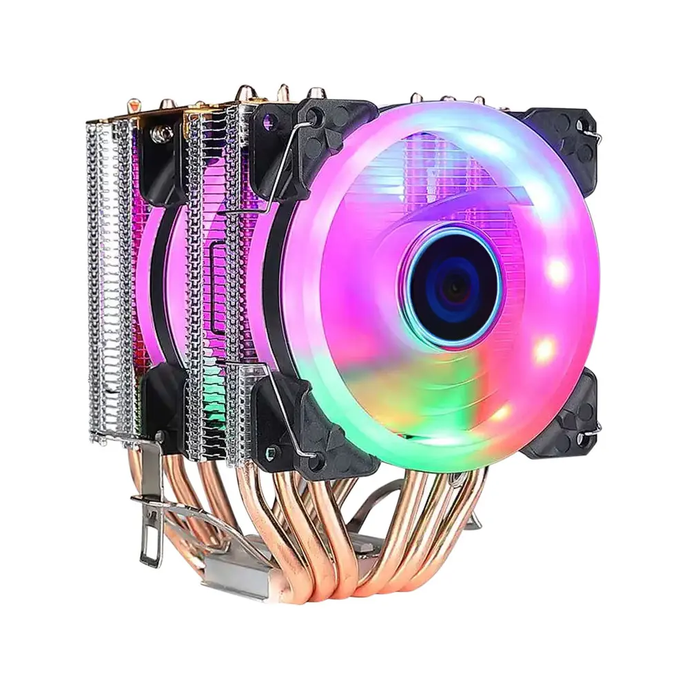 X99 Processor Cooler 6 Heat Pipes Cpu Cooler For Intel Lga 2011-V3 1700 1151 AM4 AM3 4PIN PWM rgb Air Cooler Cpu