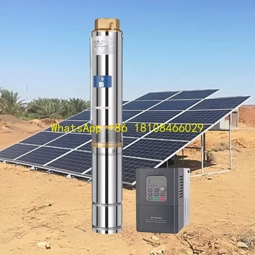 

Agricultural Irrigation Deep Well Water Supply OReadycome-2 4LSC 4 Inch DC Submersible Solar Water Pump Solar Panel