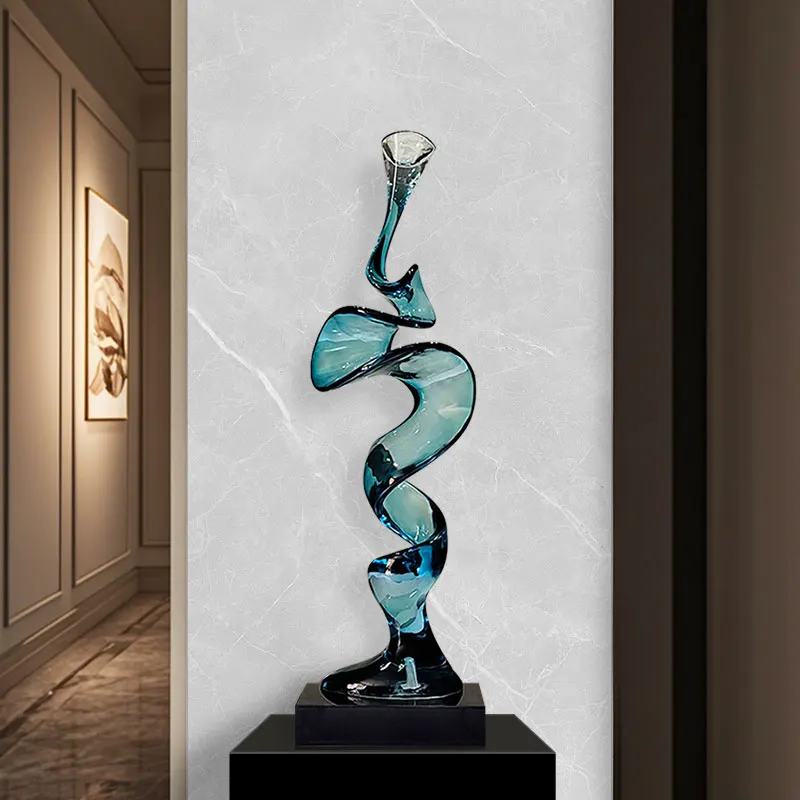 Modern Figurines Creative Original Miniatures Luxury Art Decoration Sculptures Living Room Funny Ornaments Aesthetic Home Crafts