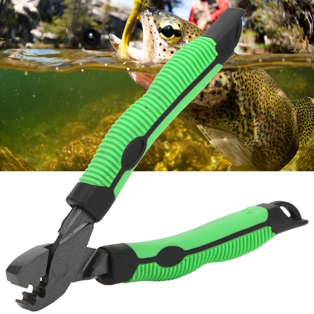 

Рыболовные плоскогубцы портативные многофункциональные из алюминиевого сплава, ножницы, инструмент для снятия крючков, кольцевой съемник, кусачки для лески