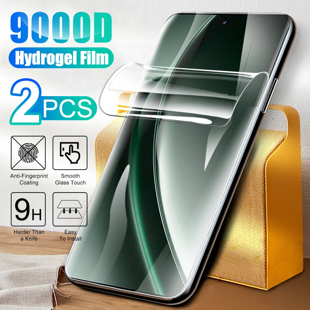 2pcs Full glue screen protector For Realme GT 6 realmeGT6 Hydrogel film For GT 6 6T Neo6 SE Neo6 GT6 6.78inch 5G phone soft film