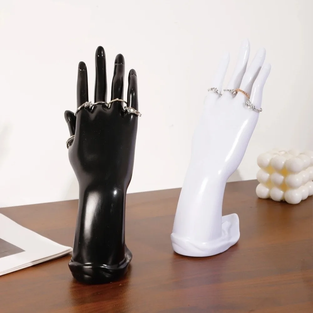Realistic Jewelry Display Hand Model 22cm Sturdy Mannequin Hand Model Durable Elegant Bracelet Holder Jewelry Photography
