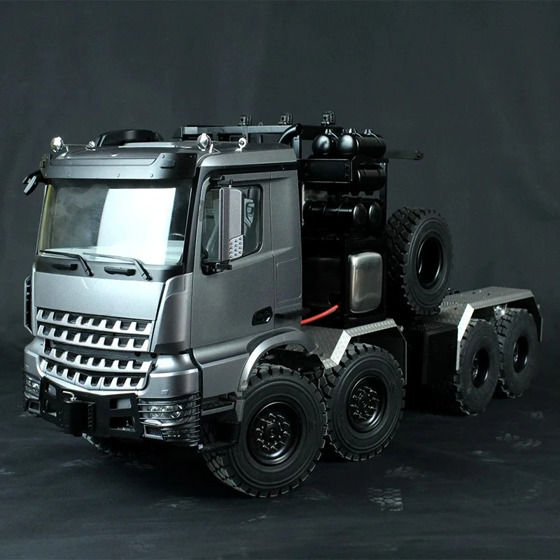 Static point model JDM-189 1/14 scale simulated off-road tow head remote control engineering vehicle model