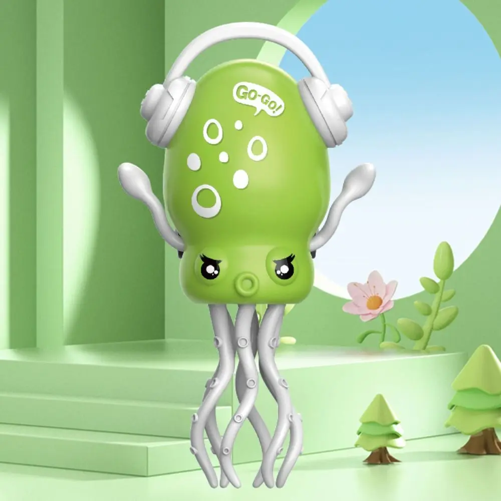 Magic Dancing Octopus Toy Clockwork Crawling Dancing Smart Tentacle Explorer Automatic Obstacle Sensor Wiggly Wonder Octopus Toy