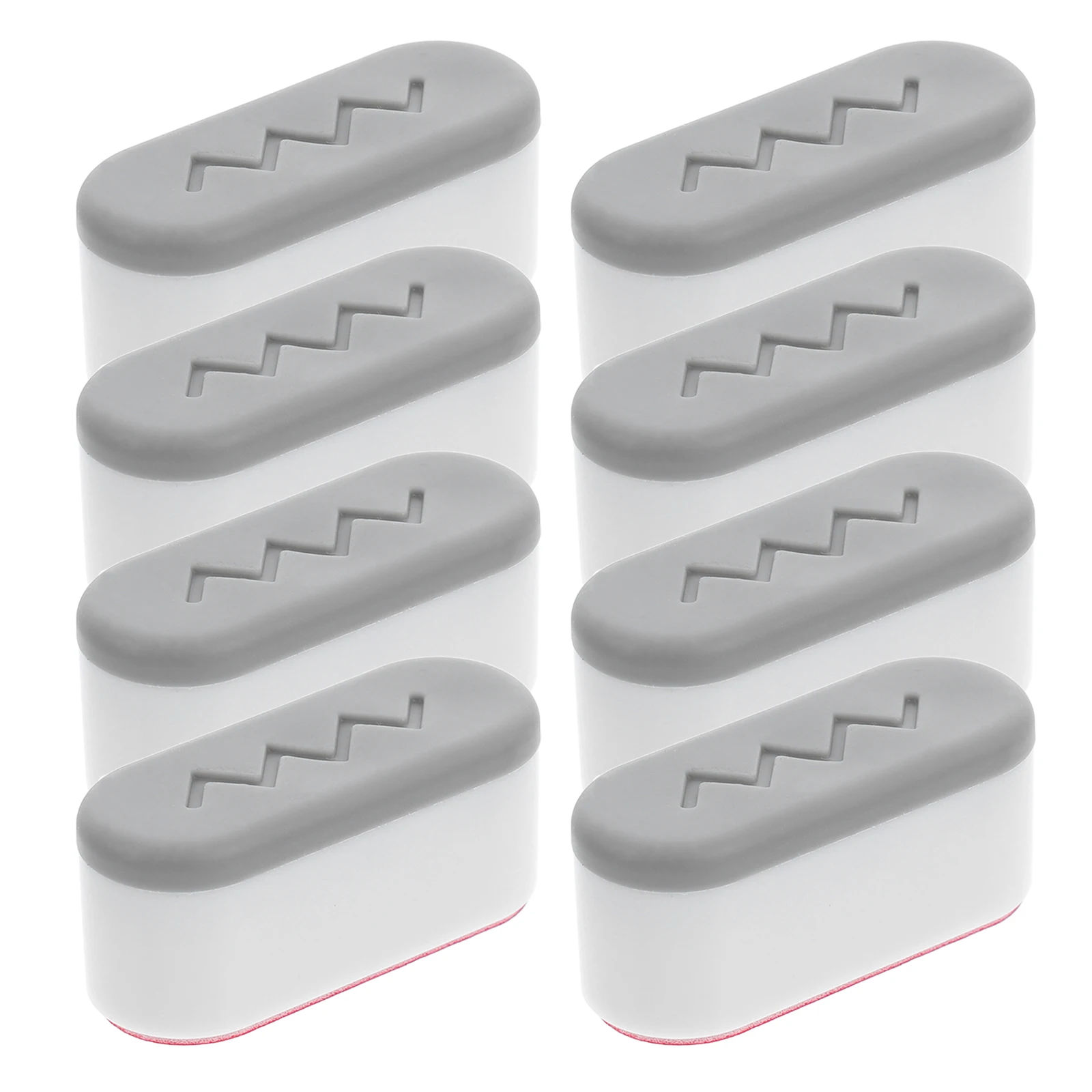 8 قطعة مصدات مقعد المرحاض استبدال المواد المطاطية سهلة التركيب للحد من الضوضاء العالمي صالح لمعظم أغطية غطاء المرحاض الذاتي #4