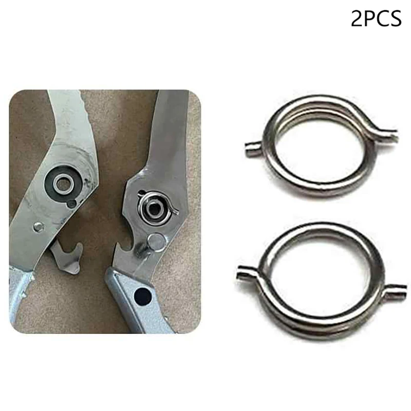 2PCS Huhn Knochen Schere Zubehör Metall Frühling Draht Durchmesser 1,8mm Außendurchmesser 15cm Vernickelt Stahl Torsion frühling
