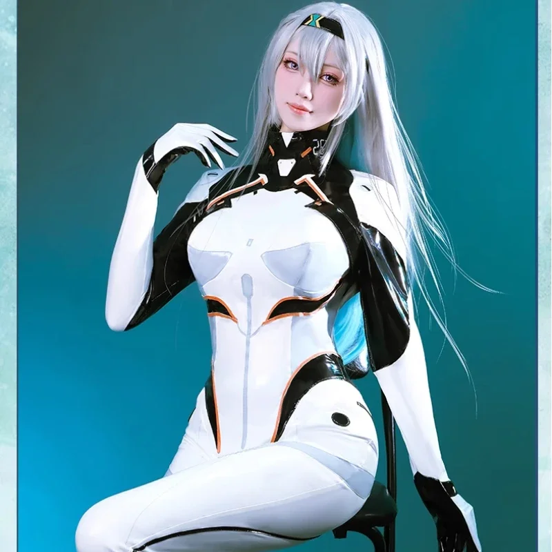 Firefly Cosplay Costume Honkai: Star Rail  Battle Dress Game Character Female Jumpsuit Leather Jacket  Helloween Party