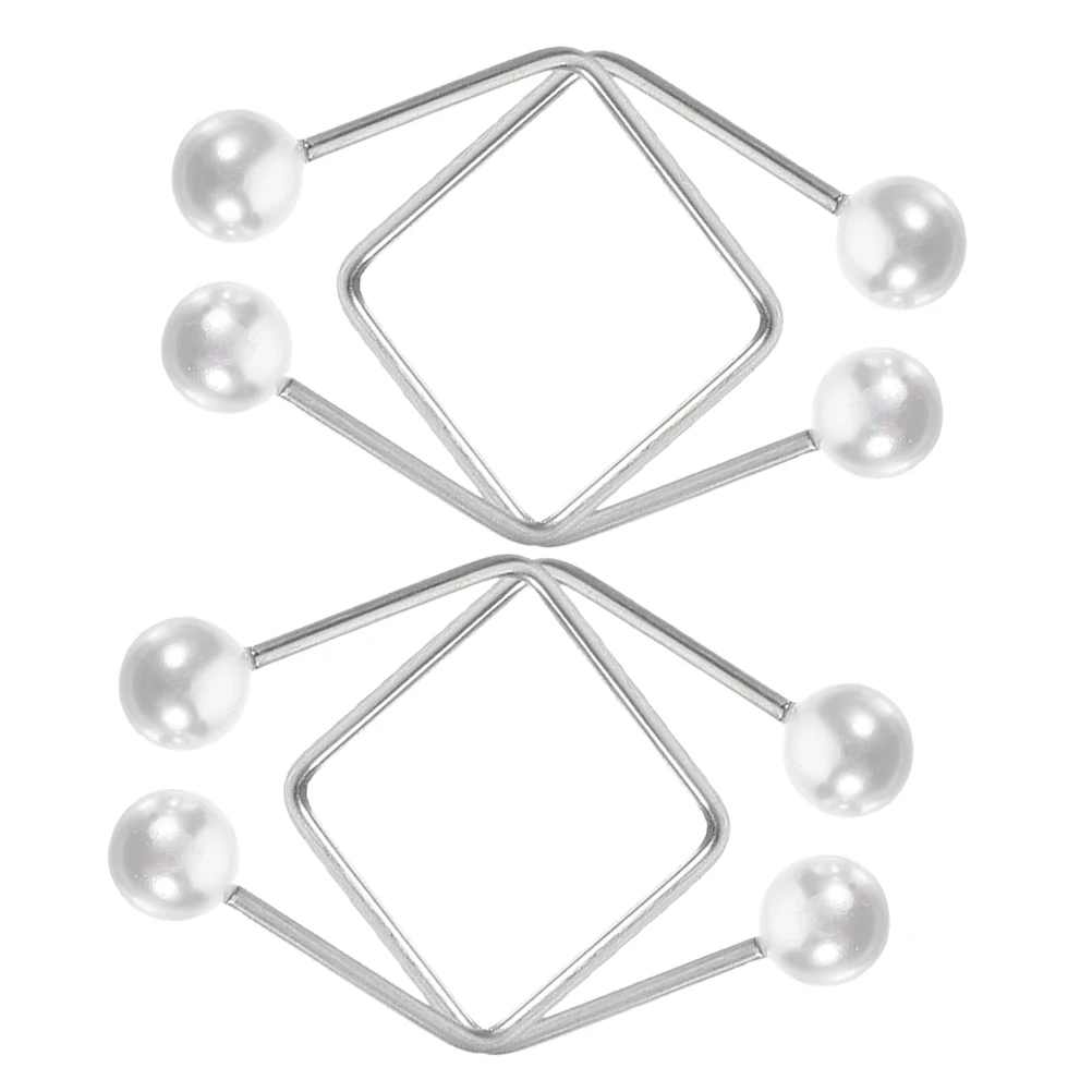 

4pcs Dimples Maker Facial Tools Trainer Cheeks Clip Natural Smile Metal Generator Exercise Tool For Home Travel Adjustable