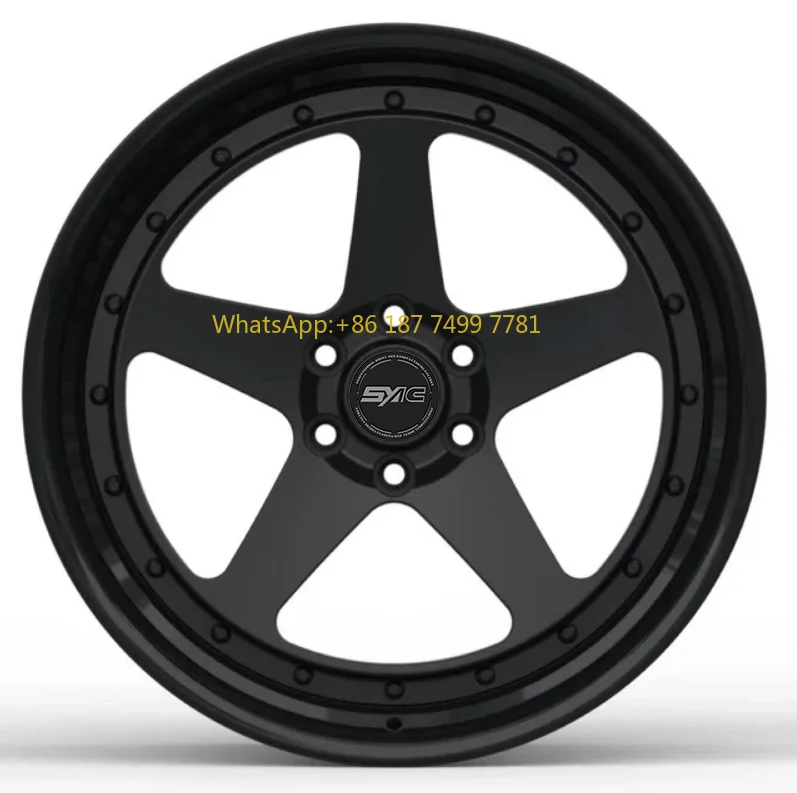 

SYAC 2-piece High Performance 18-22 Inch New Design Customization Aluminium Alloy Forged Wheels/hubs/rims