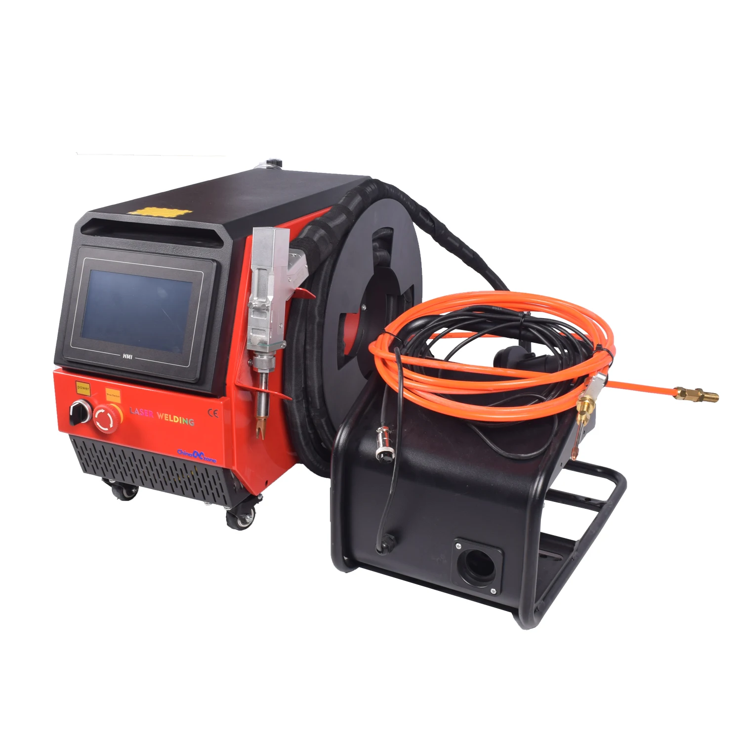 700W Air Cooled Laser Welder Handheld Fiber Laser Welding Machine 4 in 1 Cutting Welding Cleaning for Metal Air Cooling Laser