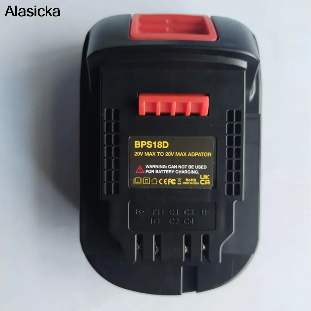 BPS18D Adapter is Suitable for Black & Decker 18-20V Battery Pack and Can be Used for Dewalt Power Tools