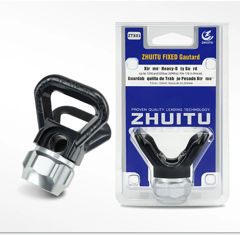 Airless Farbspritzpistole Flachdüsen-Schutzkappe Airless Düsenschutz Universeller Halter Sprühmaschinen-Düse Spritzpistolen-Zubehör – Detail 4
