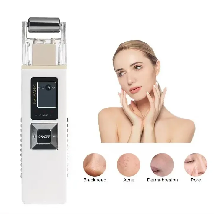 Galvanic Microcurrent Skin Firming Device - Multi-Function Anti-Aging Massager, Face Skin Cleaner & Spa Care System