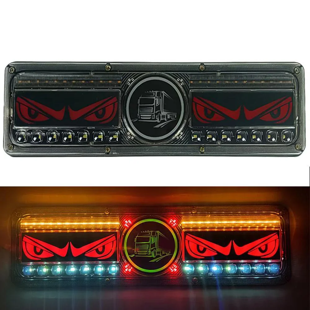 

12v-24v Truck Trailer Led High Brightness Tail Light Waterproof Tail Light Signal Lamp Assemblies Lighting