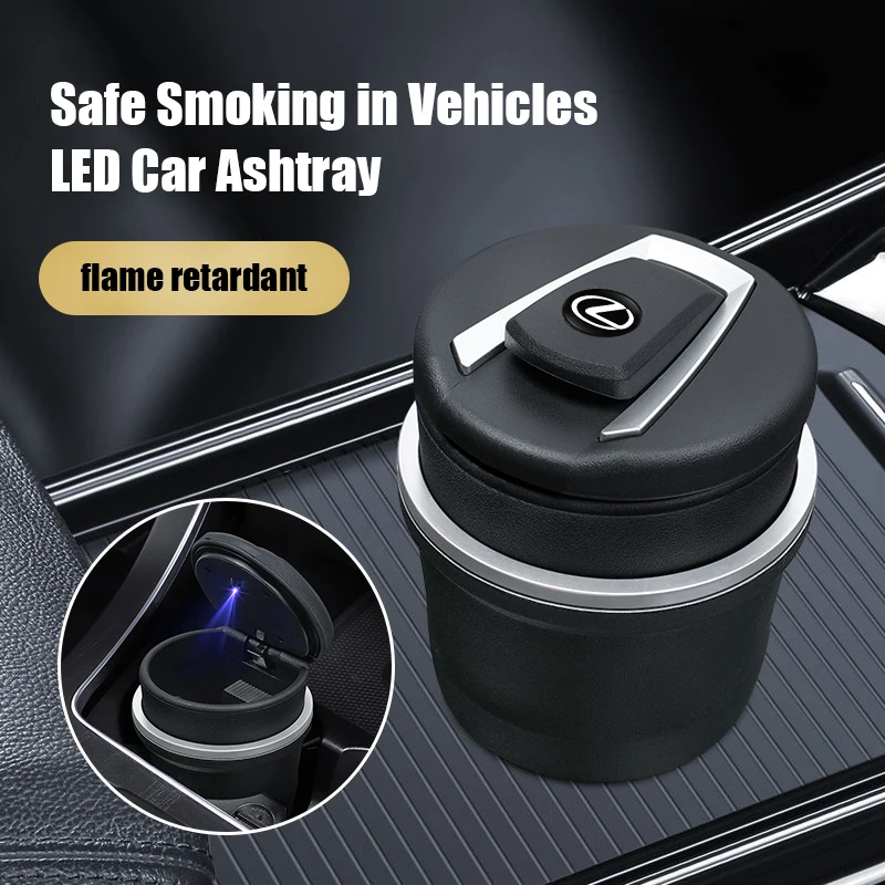 Car Cigarette Ashtr… - image
