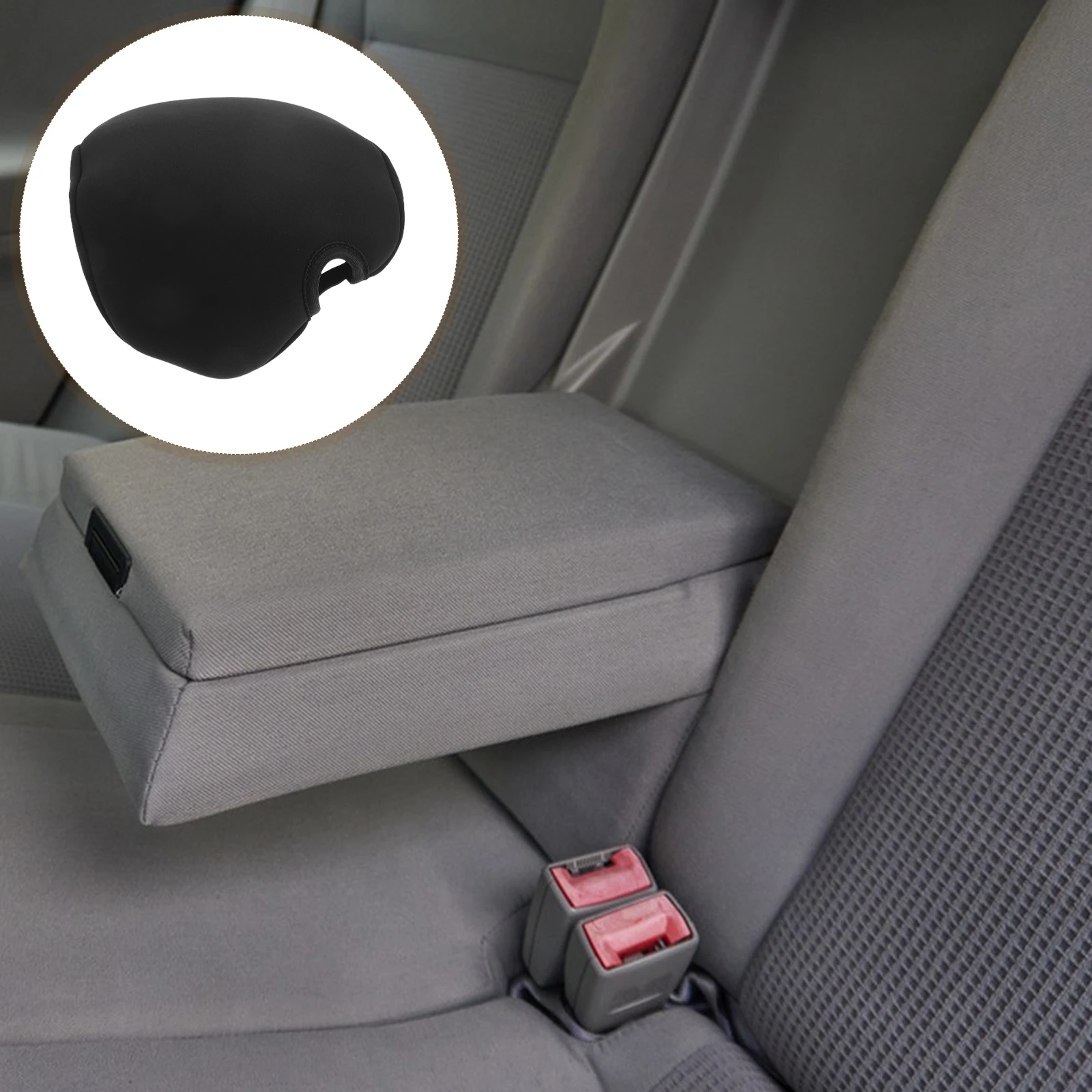 

Durable Cotton Car Center Console Cover Armrest Pad Protector For 2015-2019 Easy Install Suv Truck Accessories Console Lid