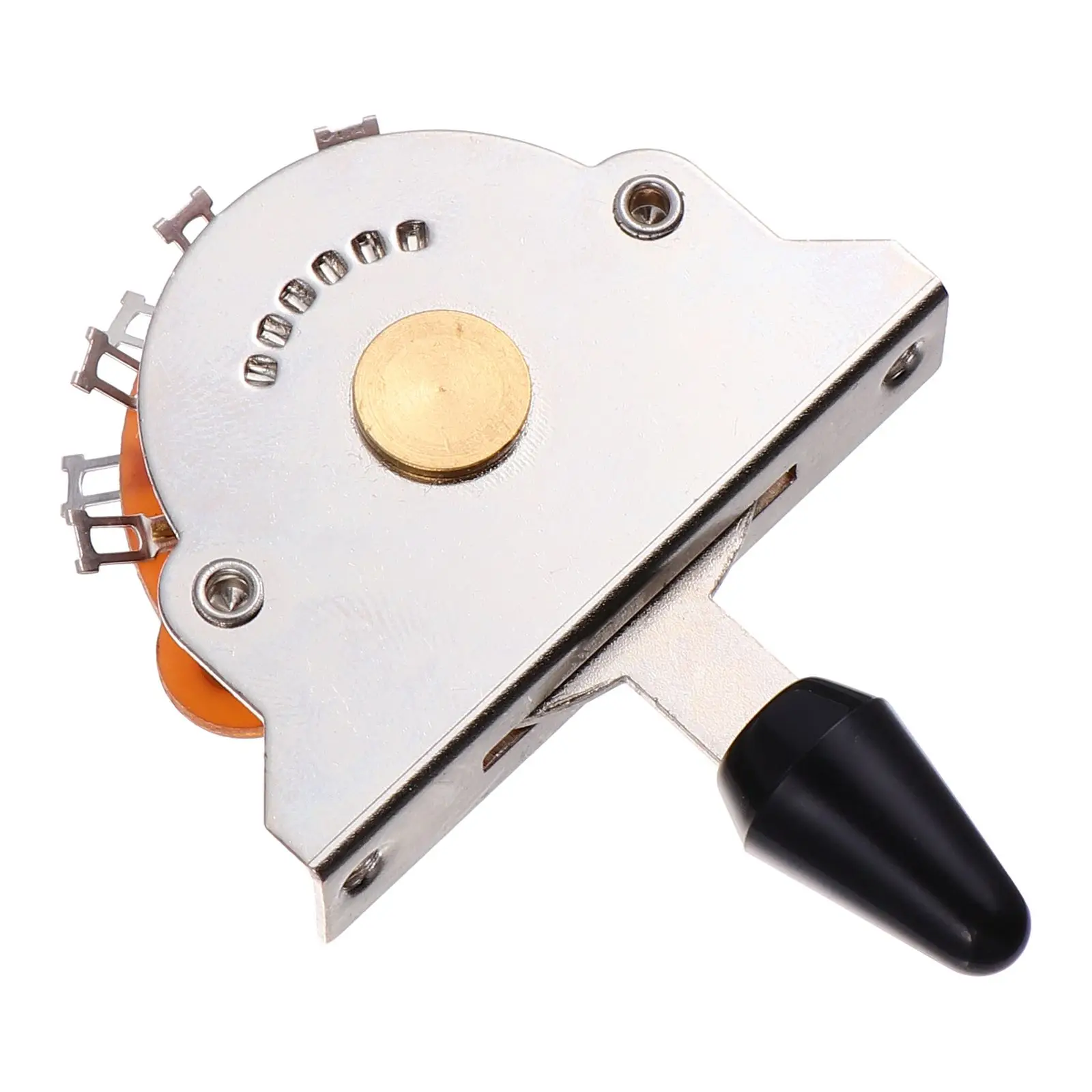 

Electric Guitar Five-speed Switch Selector Component 5-way Blades Pickup Black 5-position Lever
