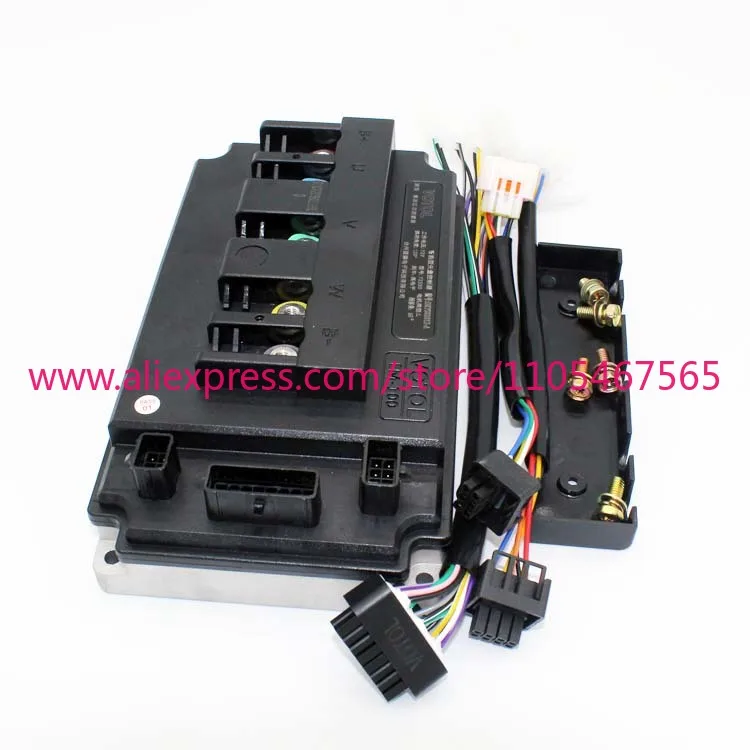 VOTOL brushless DC scooter motor sinusoidal silent Bldc motor controller FOC scooter parameters adjustable