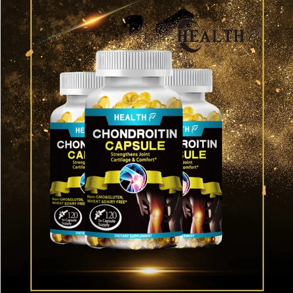 

HEALTH Glucosamine Chondroitin Complex Containing Dimethyl Sulfone, Joint Support Dietary Supplement, 120 Pills, 60 Day Supply