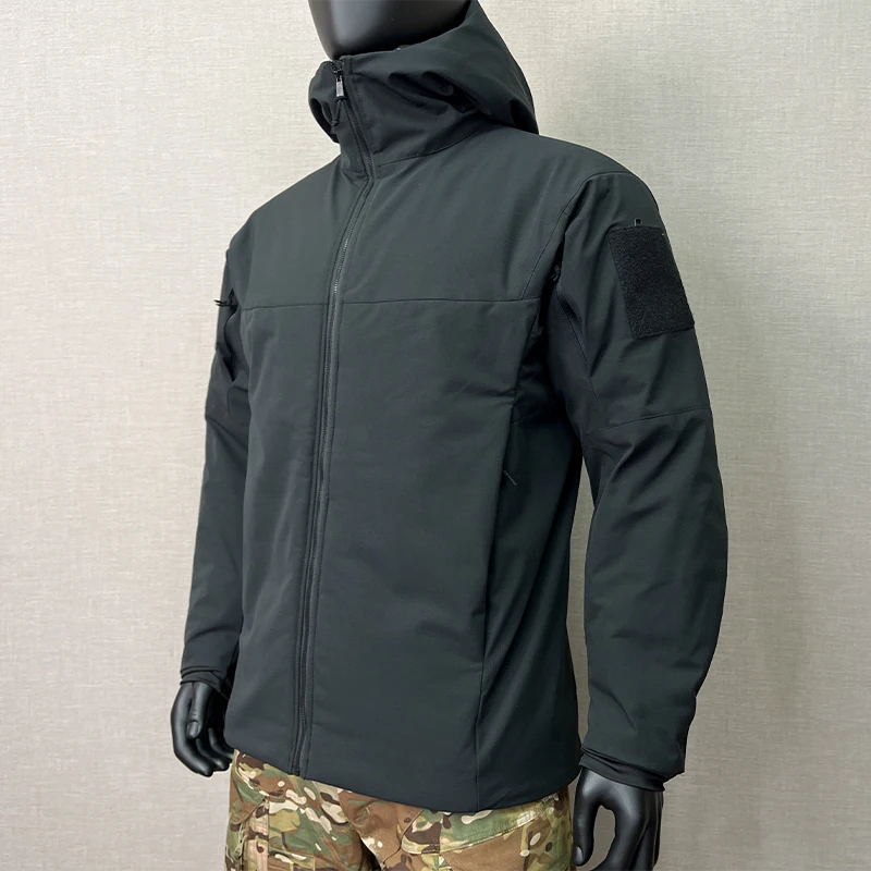 Chaqueta táctica gruesa para invierno, abrigo militar de algodón de AST-B, impermeable, a prueba de viento, para Safari, caza, esquí, ropa de frío Polar