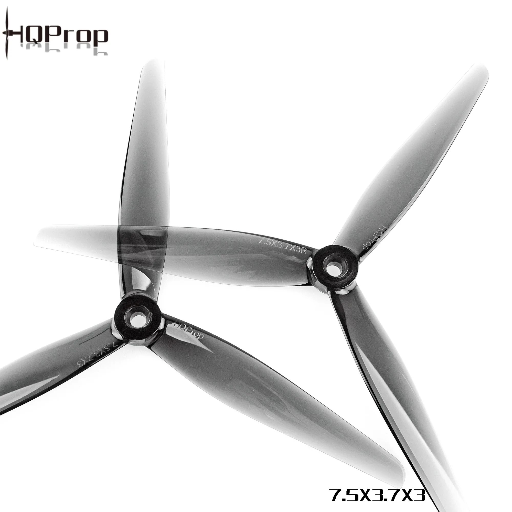 HQPROP 7.5X3.7X3 7537 3-Blade PC Propeller for RC FPV Freestyle 7inch Long Range Drones IFlight Chimera7 Pro