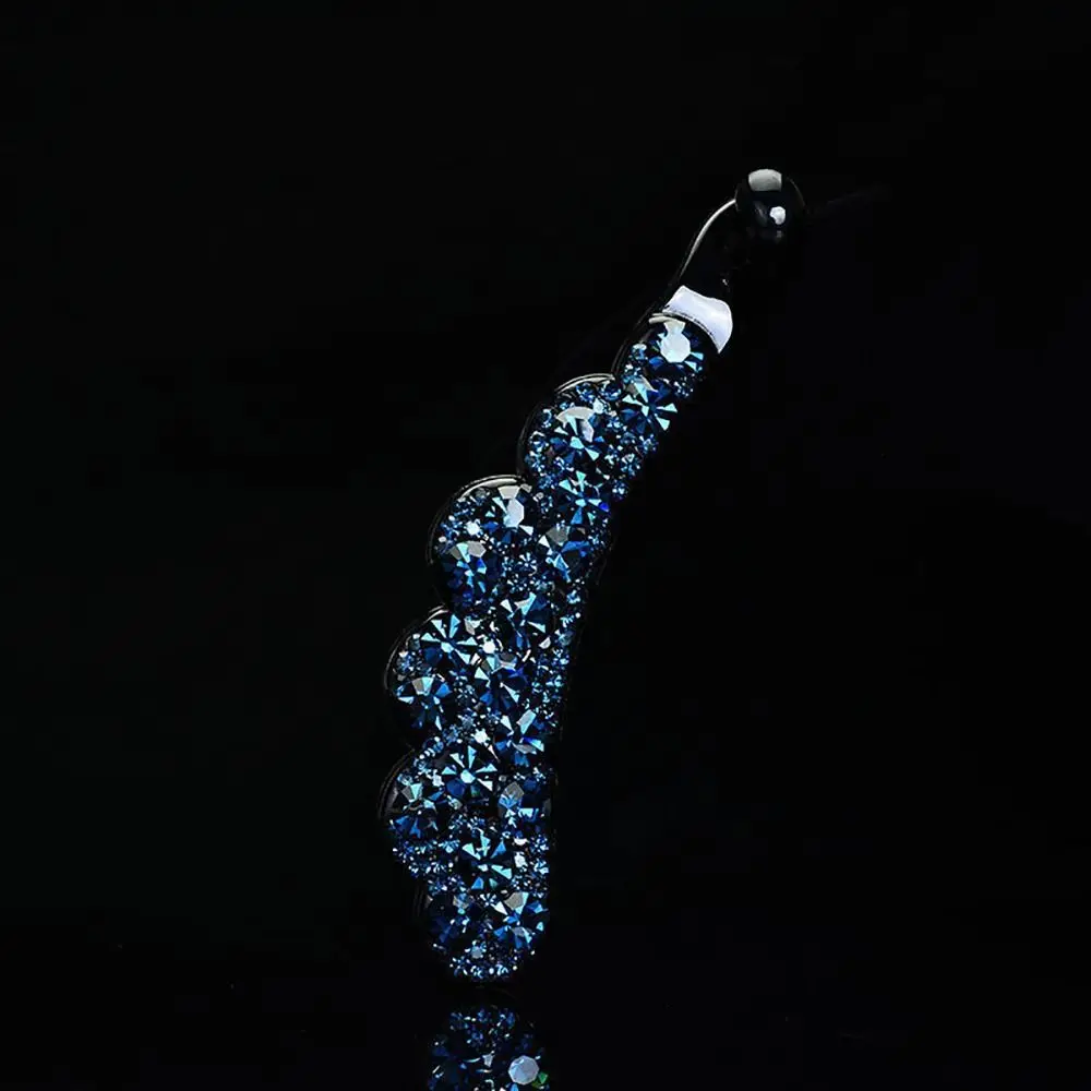 Klaue süßer Kopfschmuck für Mädchen für Frauen Diamant Bananen clip Pferdes chwanz halter Haarschmuck koreanische Art Haars pange