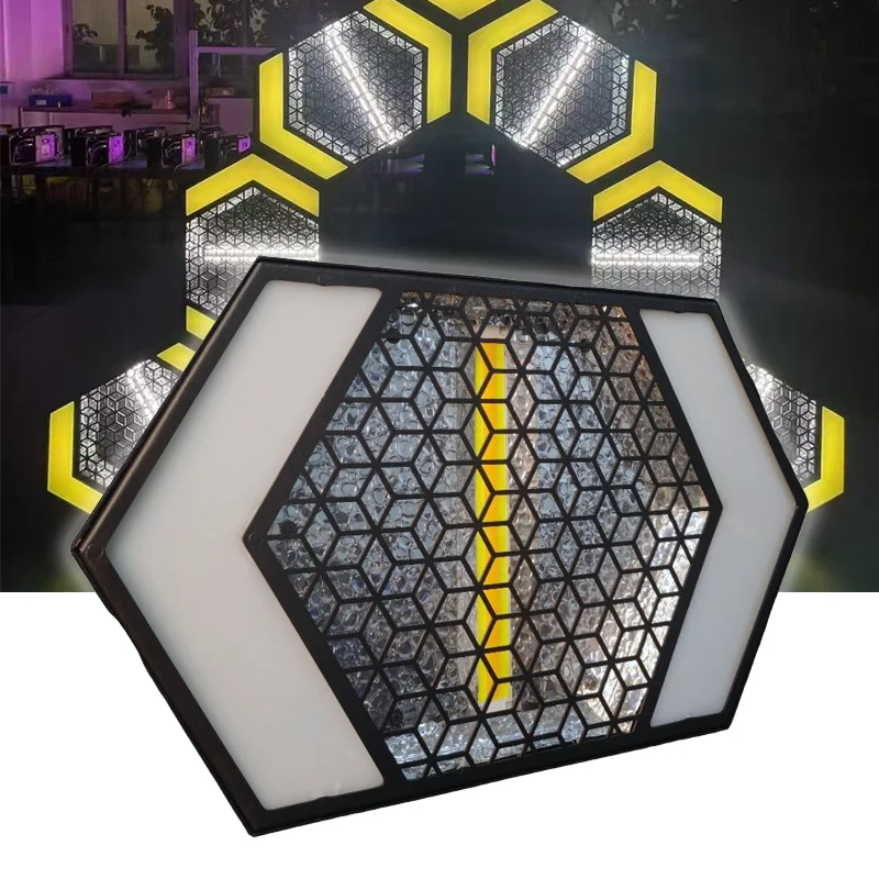 LED Retro Split jion Par Stage Effect Lighting For DJ Disco Night Clubs Bars Concerts Events Amber With RGB Colors DMX Fixture