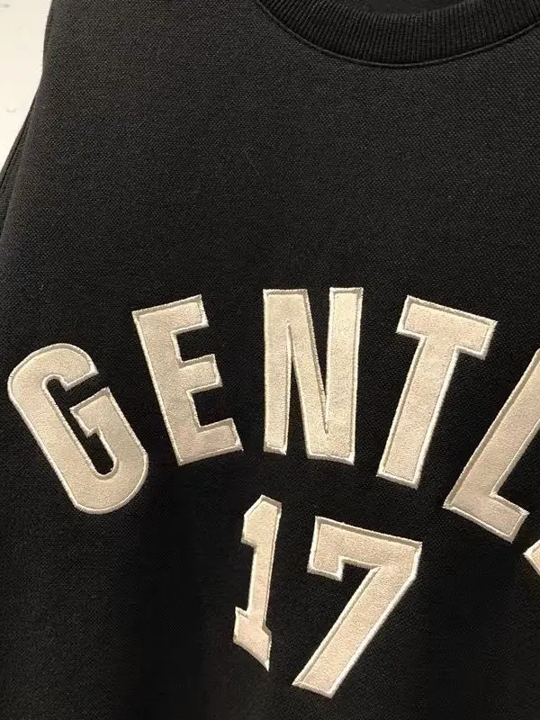 플러스 사이즈 300 푸 자수 레터 후드티 여성용 패셔너블 레이지 슬리브 탑 한국 버전 라운드 넥 롱 슬리브 스웨트...