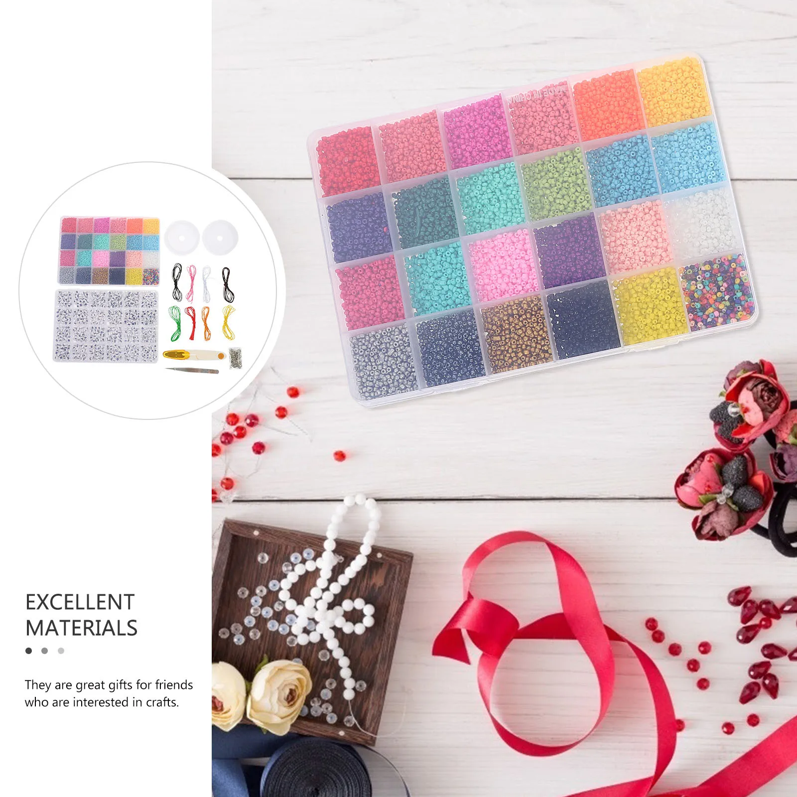 

bracelet making kit Loose Beads Bracelet Making Accessories Craft Beads Charms Jewelry Decor Beads