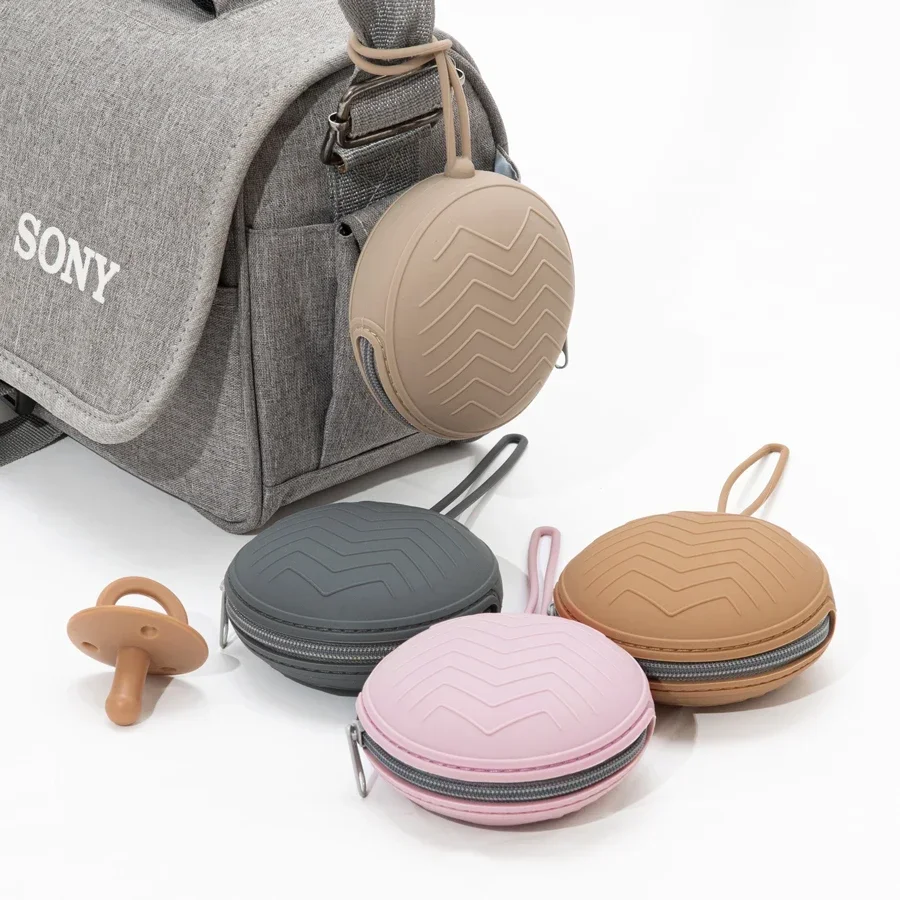 

Nipple Storage Box Baby 1PCS Pacifier Holder Box BPA Free Silicone Infant Portable Soother Container Box Cases Baby Accessories