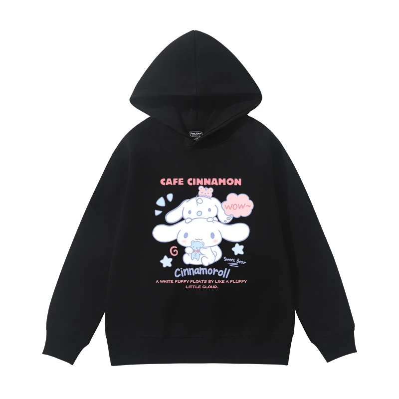 

Fashionable and Cute Big-eared Dog Print Pattern Boys' and Girls' Sports Hoodies, Autumn Children's Clothing,Comfortable Hoodies