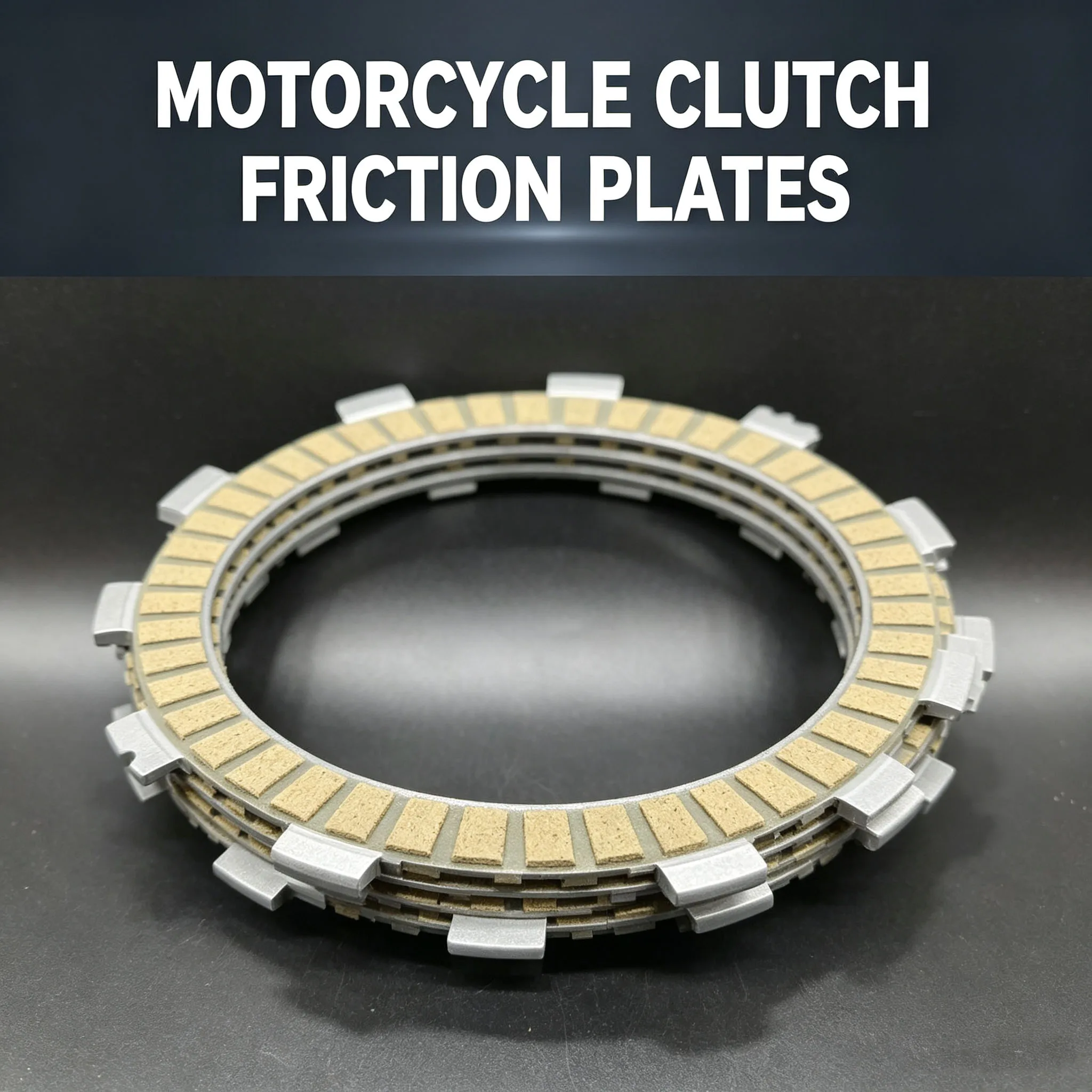Clutch Friction Plates Discs Fits Yamaha XV1700 Road Star Silverado 2004-2010 XV1700 Road Star Warrior 2002-2010