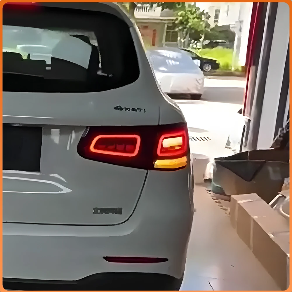 

For Mercedes-Benz GLC W253 2015-2019 Tail Light Assembly GLE Coupe Modified New LED Daytime Running Light Flowing Turn Signal