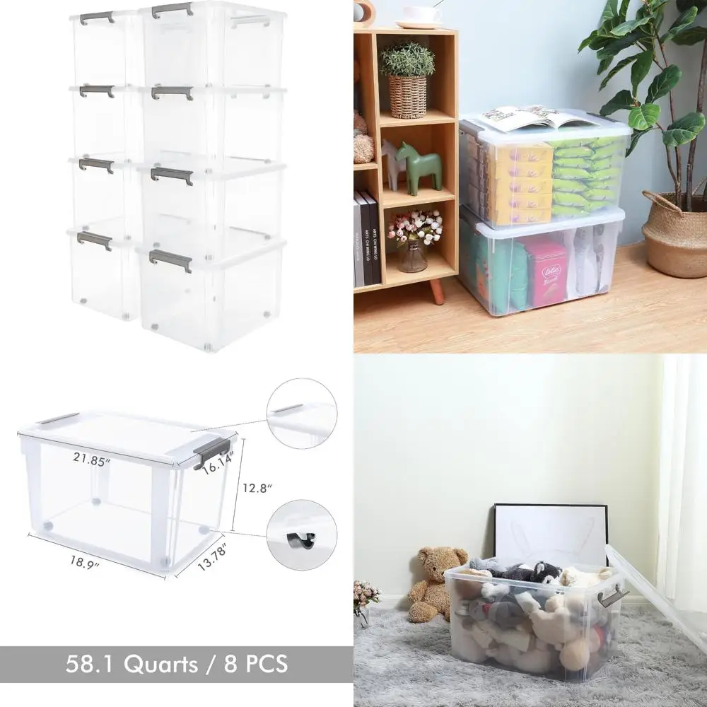 Stackable Clear Pla… - image