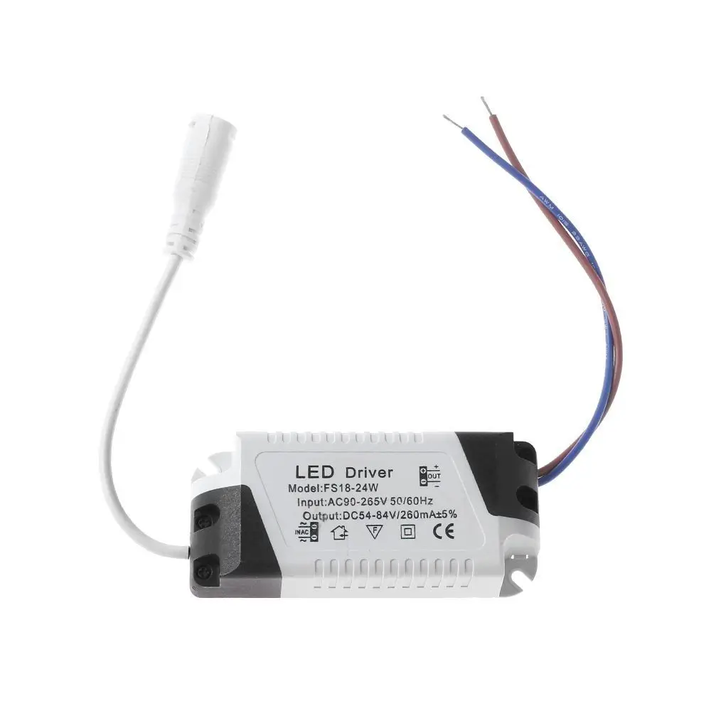 Nouveau pilote LED 3W-36W, étanche, installation facile, panneau lumineux, alimentation à courant Constant, accessoires lumineux