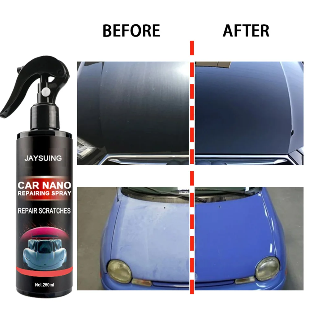 250ml Vehicle Nano Repairing Spray Car Detailing Polisher Scratch Remover Car paint nano-coating crystal coating liquid spray