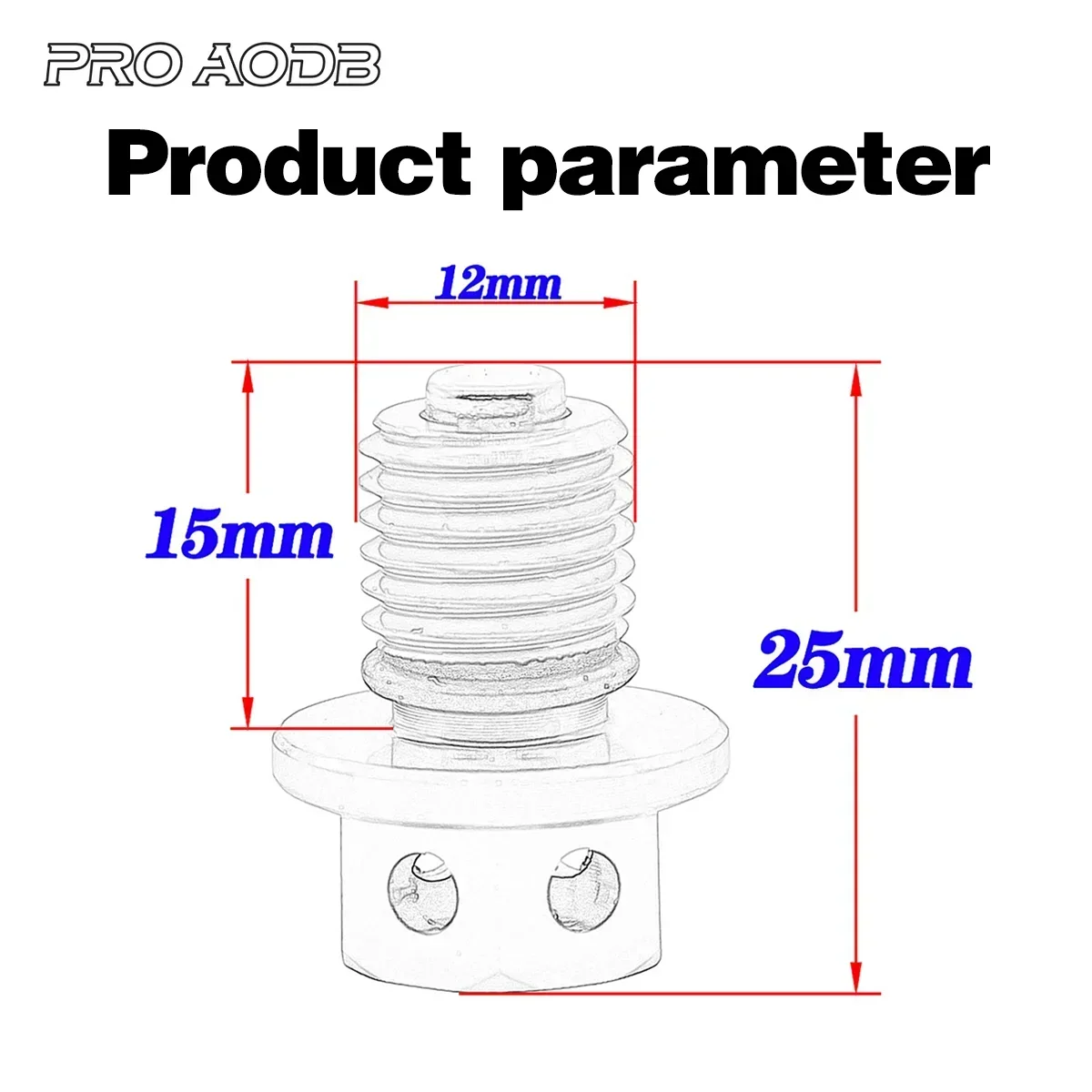 M12xP1.5 Magnetic Oil Drain Plug Bolt Screw For Yamaha YZF-R3 YZF-R25 MT-03 MT-25 YZ250X XT250X WR250R WR250X YZ250Serow 250