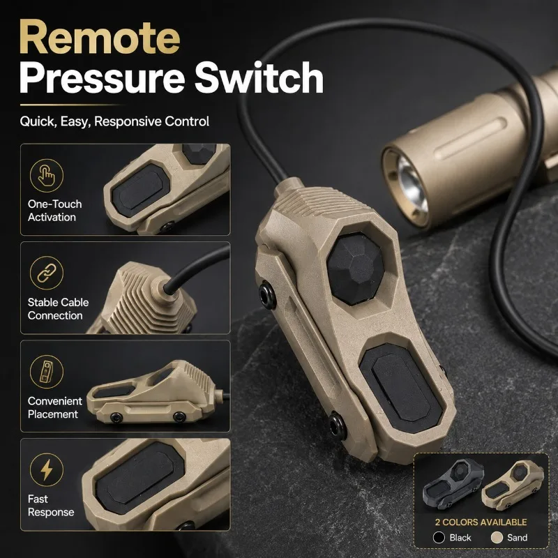 Alloy Construction PLH‑V2 Hand Torch Multi‑Burst Flash Function Spare AX Tail Fitting Included