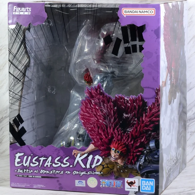 หนึ่งชิ้นบันไดของแท้23ซม. ชุดโมเดล Action FIGURE Anime PVC สำหรับเด็กลาย ZERO FZ eustass ของขวัญจากเครื่องประดับตั้งโต๊ะ