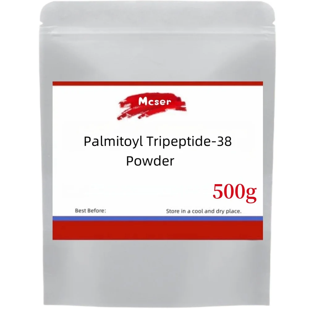 Bubuk Palmitoyl Tripeptide-38 berkualitas tinggi, anti Penuaan dan penghilang keriput, kosmetik mentah, terlaris