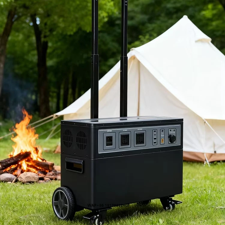 

Wholesale 2000W Portable Power Station 220V Solar Generator with LiFePO4 Battery Pure Sine Wave Output