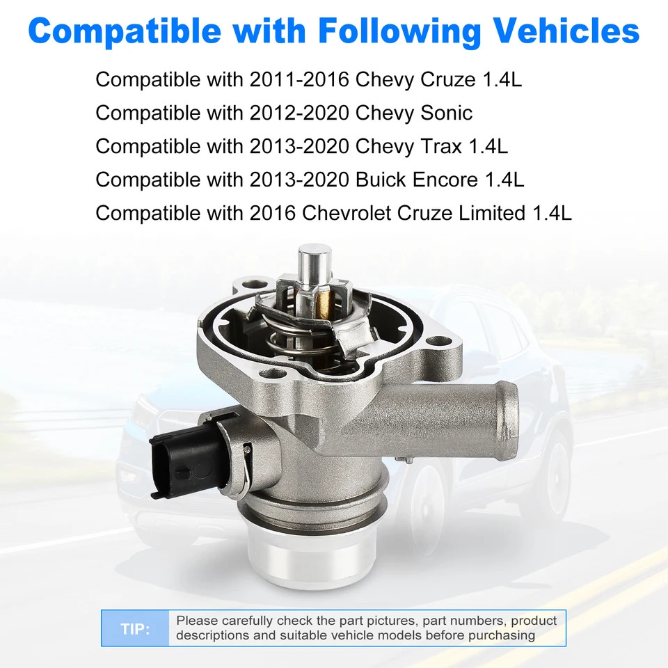 Aluminum Engine Coolant Thermostat Housing Assembly For Chevy