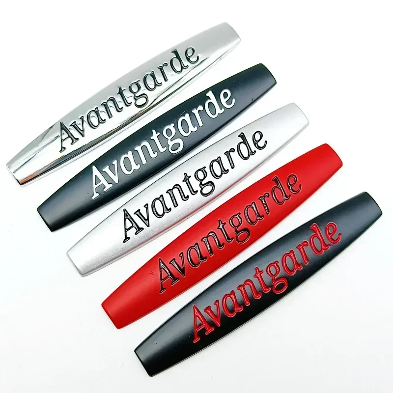 

3D Metal Avantgarde Car Side Fender Emblem Badge Sticker For Mercedes Benz C E Class C180 W203 W204 W204 C300 E300 E320 E350