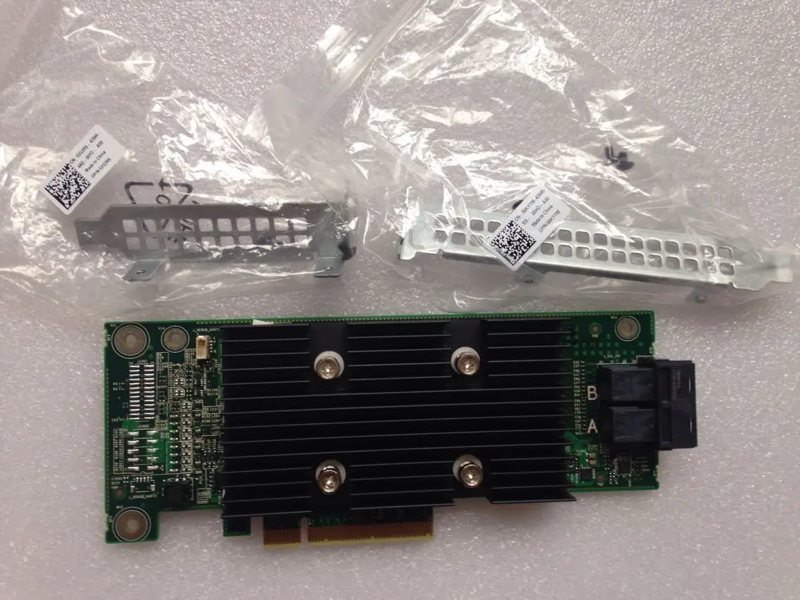 Imagem -03 - para os Servidores de Dell Perc Porto 12gb Pci-e Raid0.1.5.jbod Controlador Raid H330