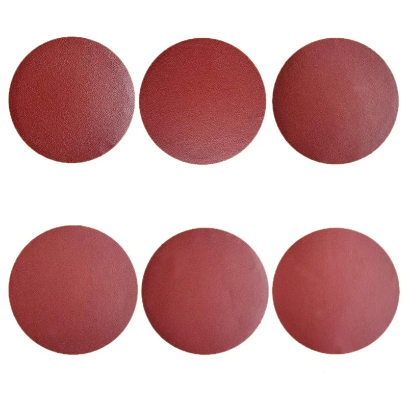 NEW-30 PCS 9 Inch NO-Hole PSA Aluminum Oxide Sanding Disc, Self Stick(5 Each Of 60 100 150 180 240 400 Grit)