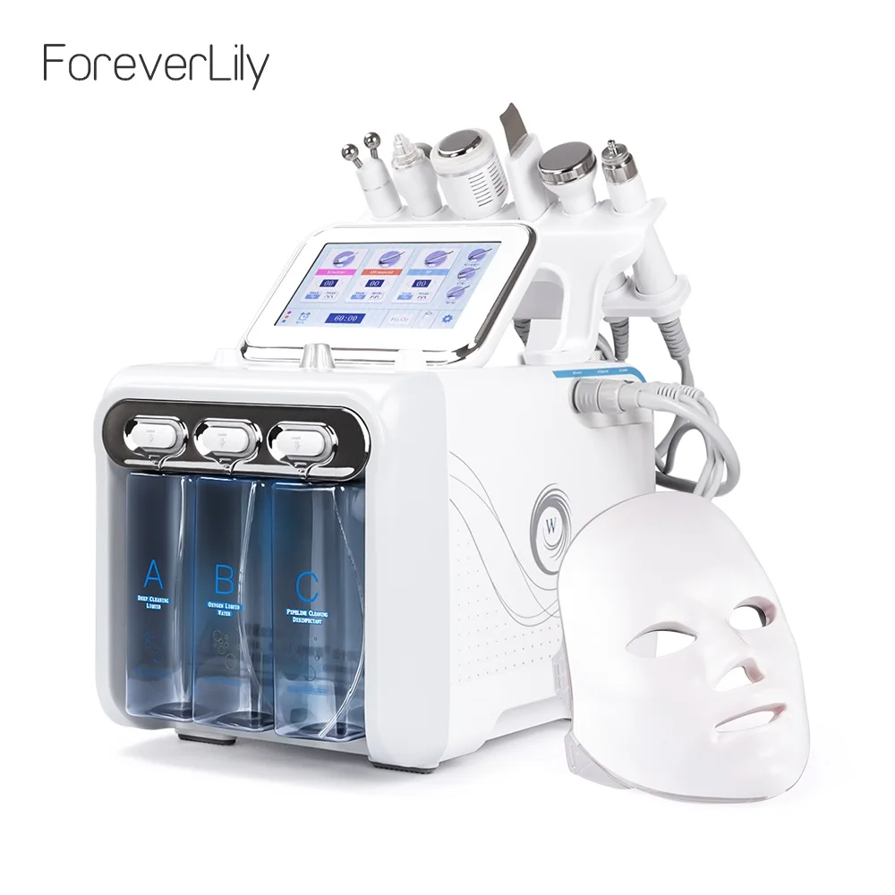 

7 in 1 Dermabrasion Peel Spa Facial Machine Skin Rejuvenation Hydro Dermabrasion Hydro Aqua Deep Cleaning Skin Care Device